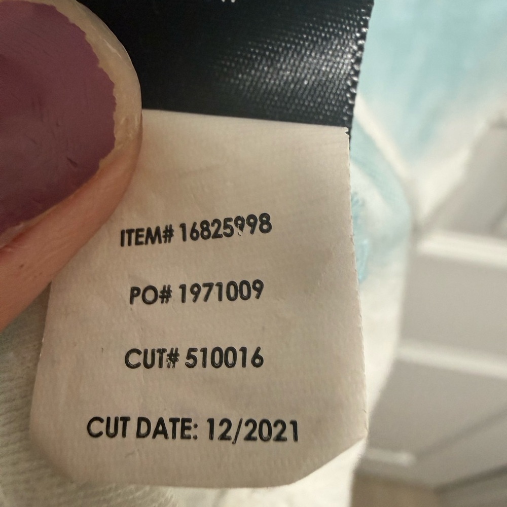 Torrid Classic Fit Tee in Soft Pink and White Size 1 - Picture 4 of 4